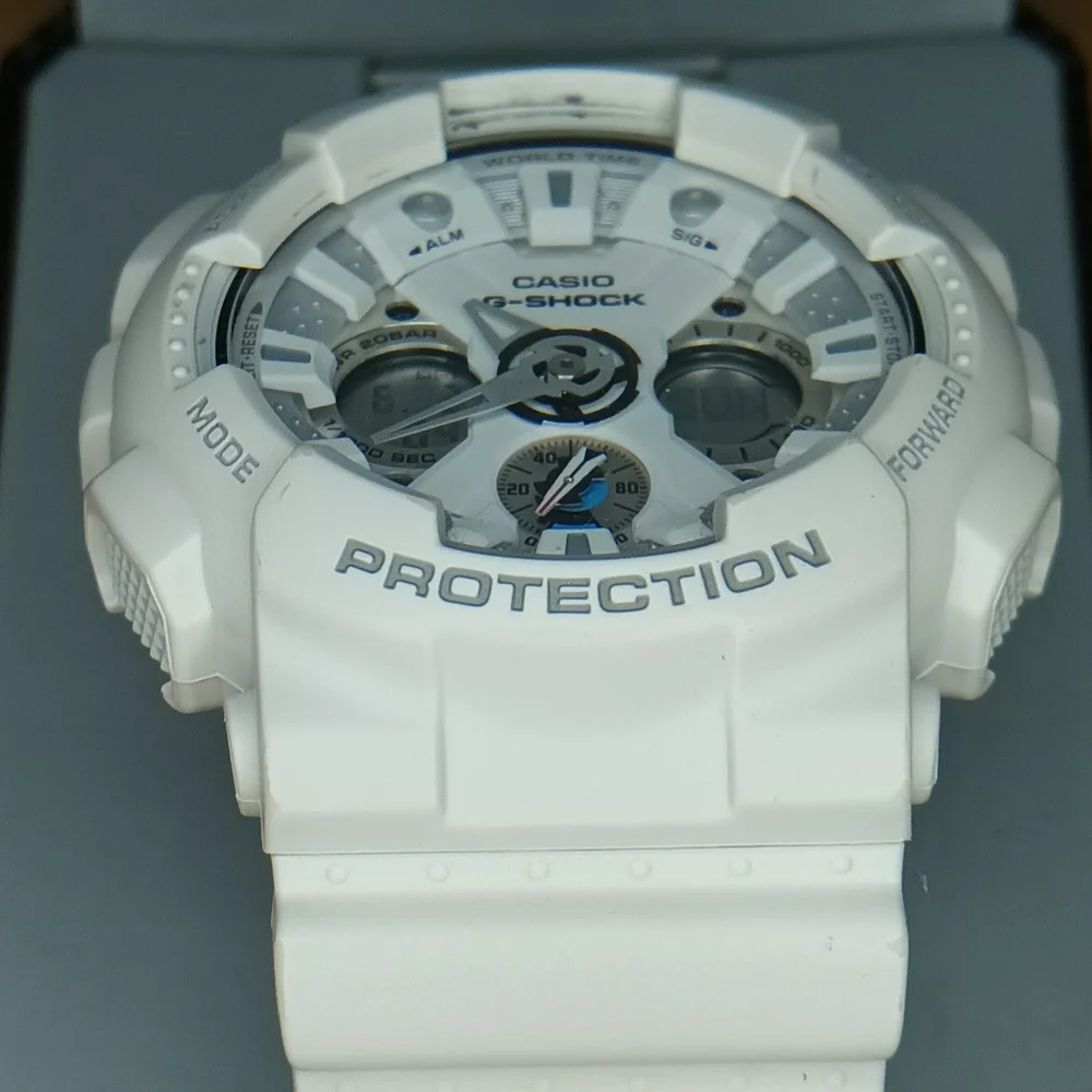 Casio Men's White G-Shock 5229 GA-120A Digital and Analog - Picture 7 of 8